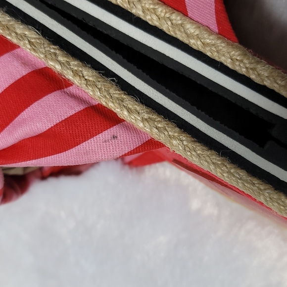 Kate Spade Caliana Red Stripped Slip-on Size 7M - Picture 7 of 12